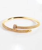 Bracelete Prego Cravejado