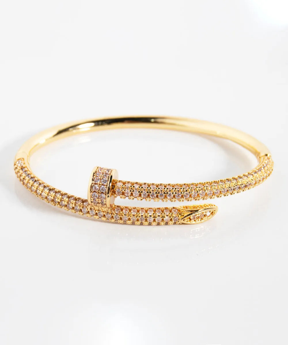 Bracelete Prego Cravejado