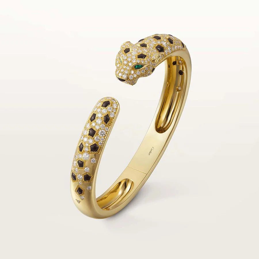 Bracelete Cart Panthyr Gold