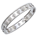 Bracelete Trevo Com Zircônia