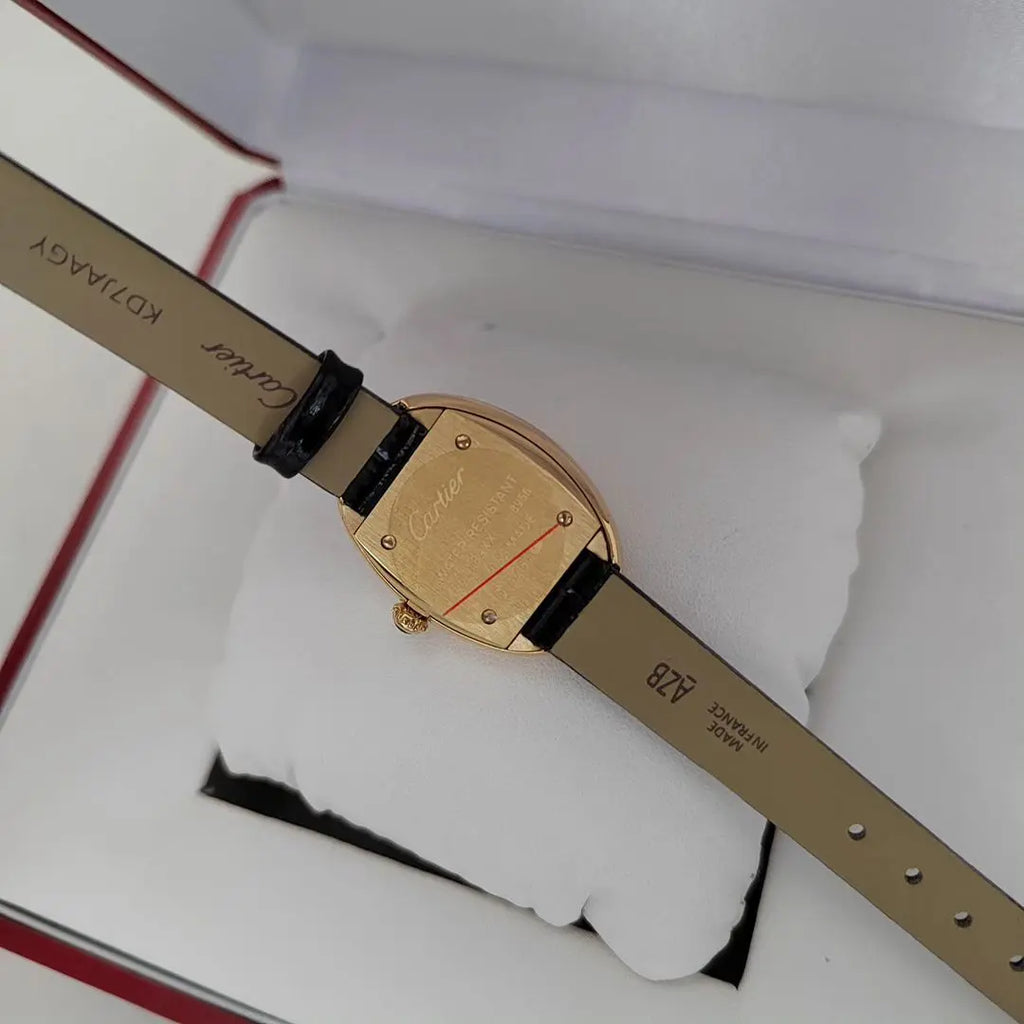 Relógio Inspiração Cart Baigny em Couro