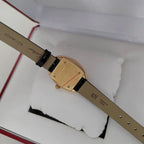 Relógio Inspiração Cart Baigny em Couro