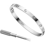 Bracelete Cart Love Semijoia Com Chave